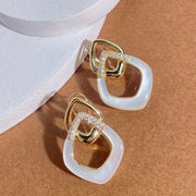 Rhombus Diamond Earrings - Jiaxyk